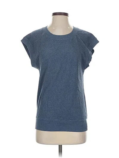 Pre-owned Club Monaco Cardigan Sweater In Blue