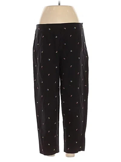 Pre-owned Talbots Casual Pants In Black