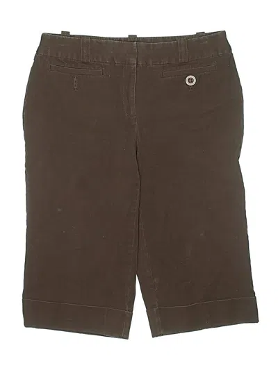 Pre-owned Style & Co Khaki Shorts In Brown