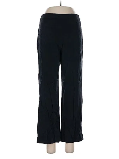 Pre-owned Peter Cohen Silk Pants In Black