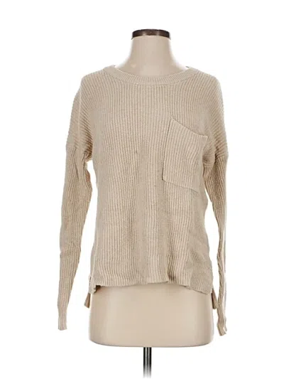 Pre-owned Madewell Pullover Sweater In Brown