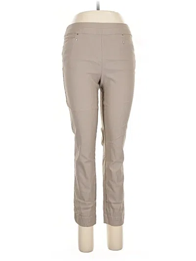 Pre-owned Violets & Roses Casual Pants In Brown