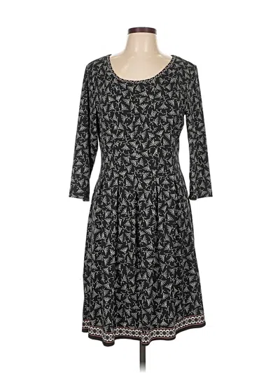 Pre-owned Max Studio Casual Dress In Black