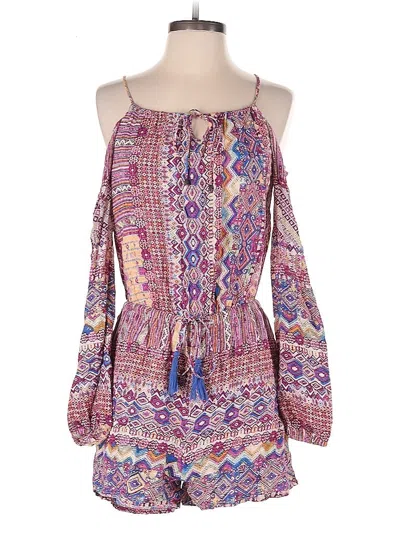 Pre-owned Umgee Romper In Purple