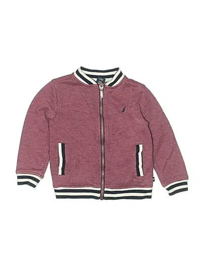 Pre-owned Nautica Kids' Jacket In Burgundy