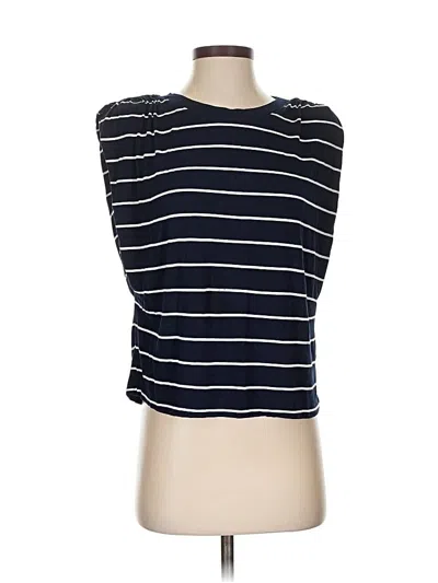 Pre-owned Banana Republic Sleeveless T-shirt In Blue