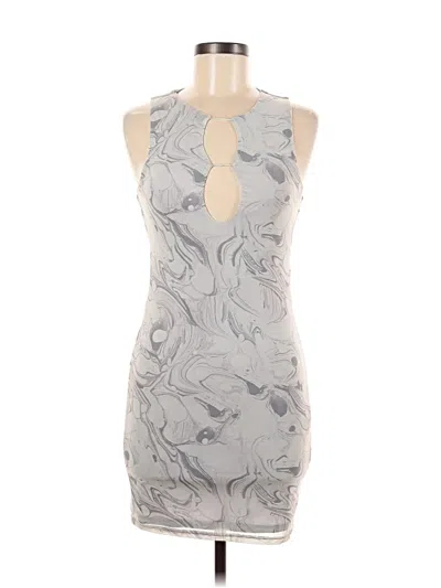 Pre-owned Forever 21 Cocktail Dress In Gray