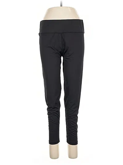 Pre-owned Cuddl Duds Active Pants In Black