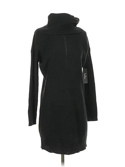 Pre-owned Lulus Casual Dress In Black
