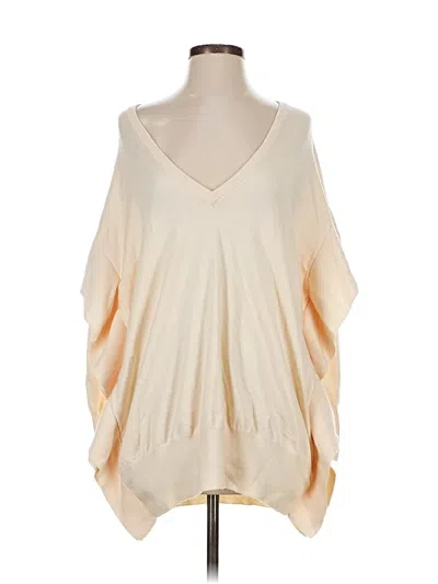 Pre-owned Zara Poncho In White