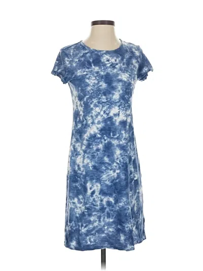 Pre-owned Gap Casual Dress In Blue