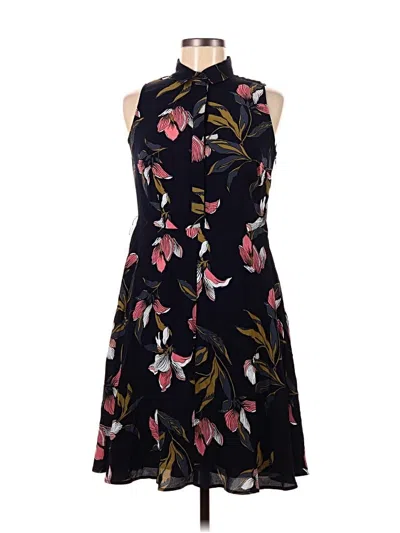 Pre-owned Ann Taylor Factory Casual Dress In Black