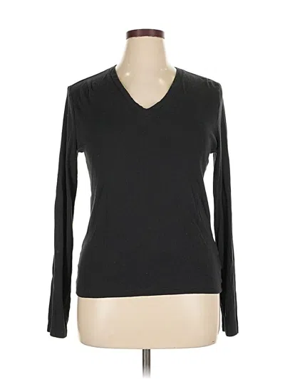 Pre-owned Gap Long Sleeve T-shirt In Gray