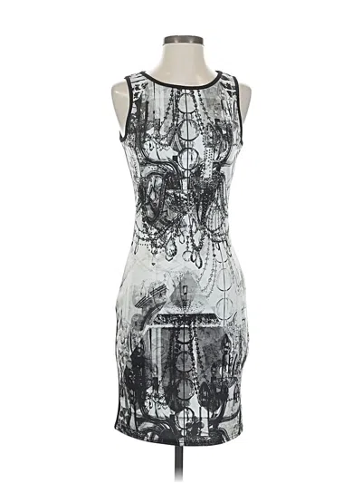 Pre-owned Guess Cocktail Dress In Gray