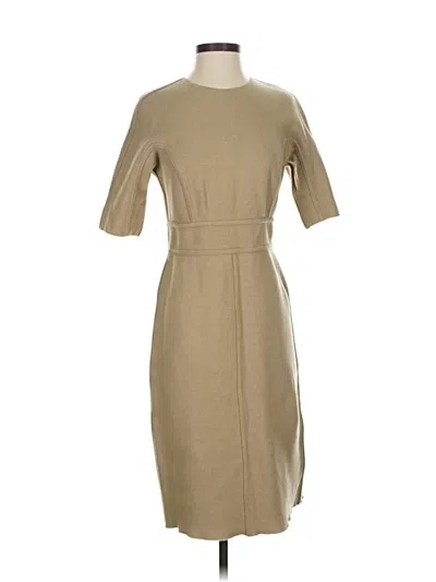 Pre-owned Lela Rose Casual Dress In Brown