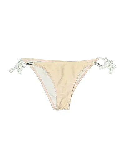 Pre-owned Heidi Klein Swimsuit Bottoms In White