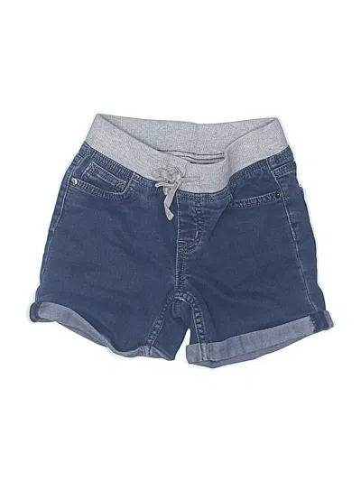 Pre-owned Justice Kids' Denim Shorts In Blue