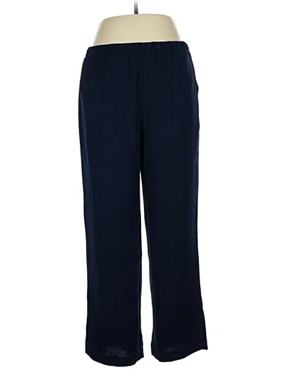 Pre-owned Franne Golde Casual Pants In Blue