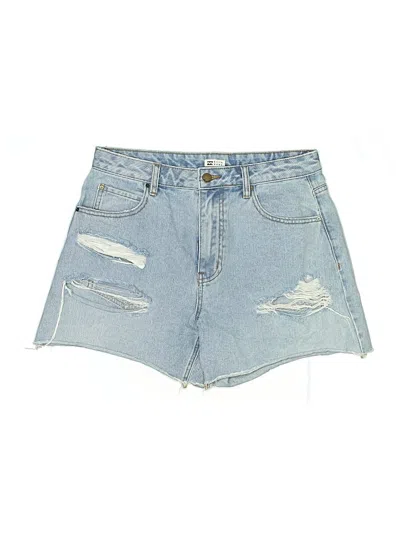 Pre-owned Billabong Denim Shorts In Blue