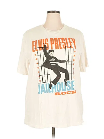 Pre-owned Assorted Brands Short Sleeve T-shirt In White