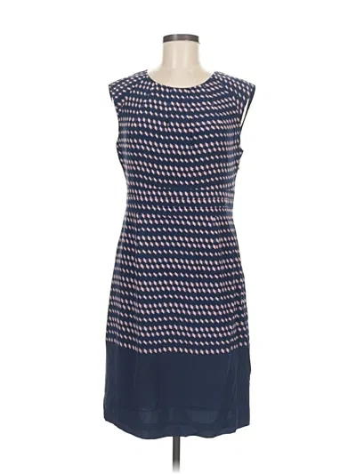 Pre-owned Tory Burch Casual Dress In Blue