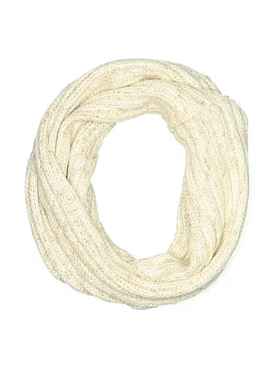 Pre-owned Betsey Johnson Scarf In White