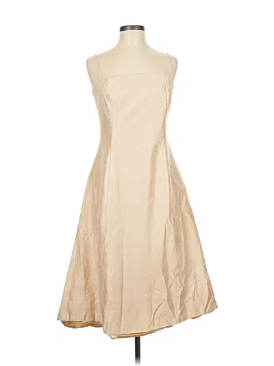 Pre-owned Jenny Yoo Collection Cocktail Dress In Brown