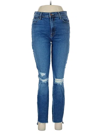 Pre-owned Mother Jeans In Blue