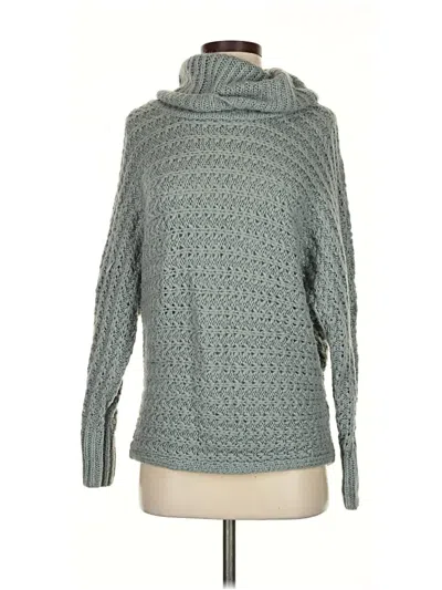 Pre-owned Pink Rose Turtleneck Sweater In Gray