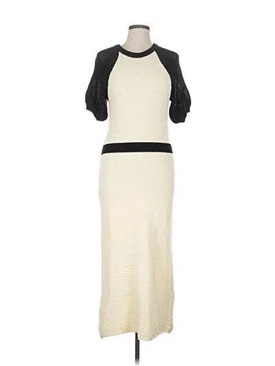 Pre-owned Daily Practice By Anthropologie Casual Dress In White