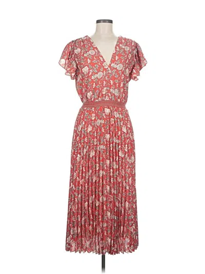 Pre-owned Max Studio Casual Dress In Red
