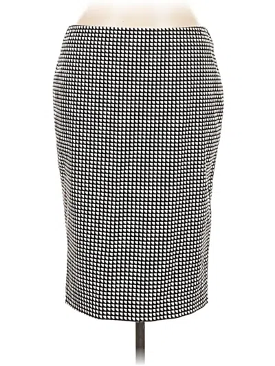 Pre-owned Armani Jeans Formal Skirt In Black