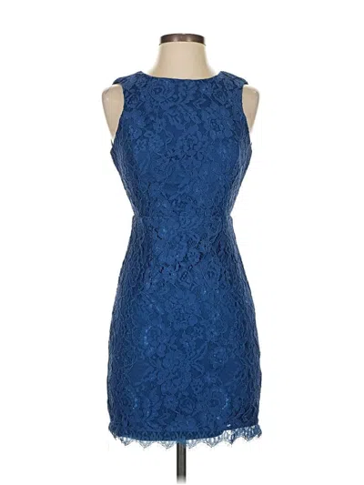 Pre-owned Lulus Cocktail Dress In Blue