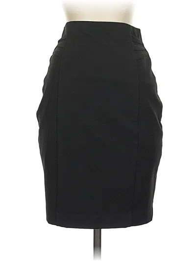 Pre-owned Express Formal Skirt In Black