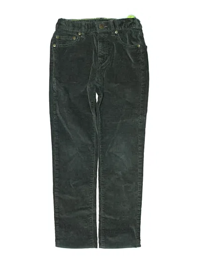 Pre-owned Crewcuts Kids' Casual Pants In Green