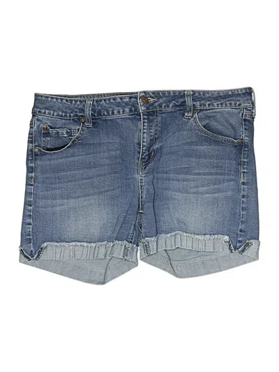 Pre-owned Celebrity Pink Denim Shorts In Blue