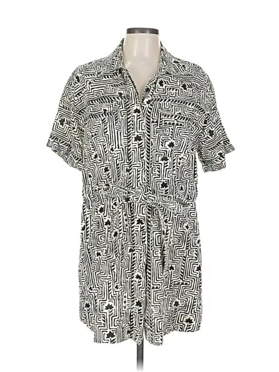 Pre-owned Omika Casual Dress In Black