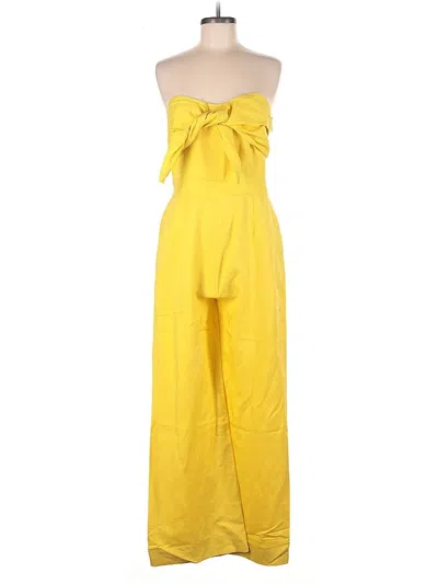 Pre-owned Derek Lam 10 Crosby Jumpsuit In Yellow