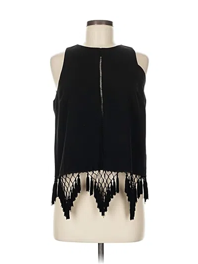 Pre-owned Endless Rose Sleeveless Blouse In Black