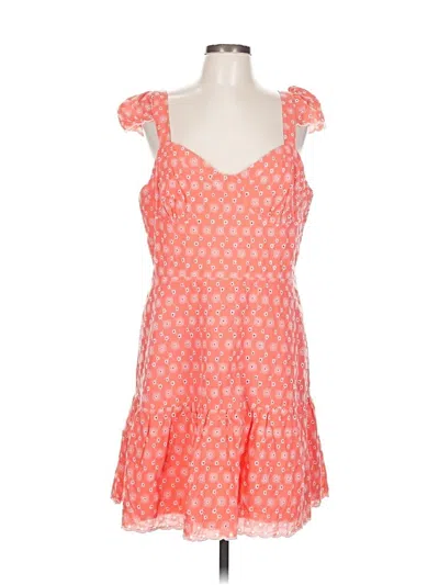 Pre-owned Betsey Johnson Cocktail Dress In Orange