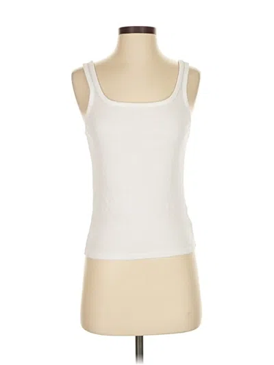 Pre-owned Z Supply Tank Top Ivory Strapless Neckline Tops In White