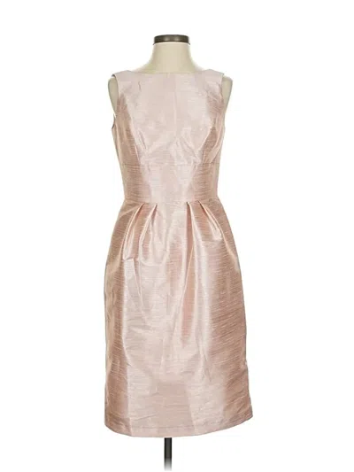 Pre-owned Alfred Sung Cocktail Dress In Brown