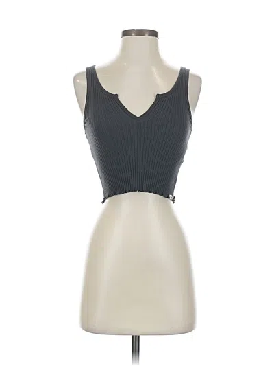 Pre-owned Billabong Tank Top Gray Strapless Neckline Tops