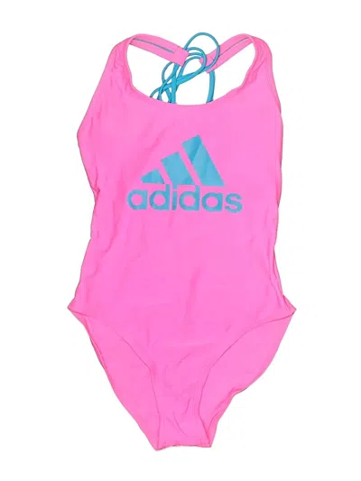 Pre-owned Adidas Originals One Piece Swimsuit In Pink