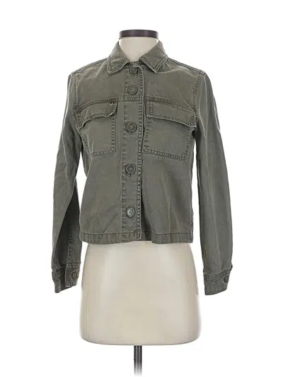 Pre-owned Nicole Miller Jacket In Green