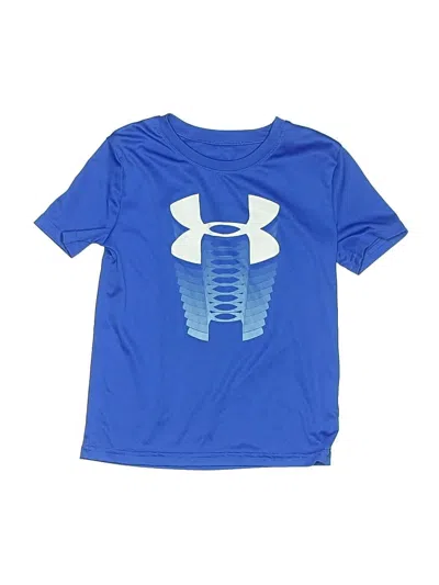 Pre-owned Under Armour Kids' Active T-shirt In Blue