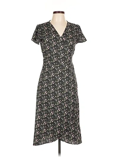 Pre-owned Ann Taylor Loft Casual Dress In Black