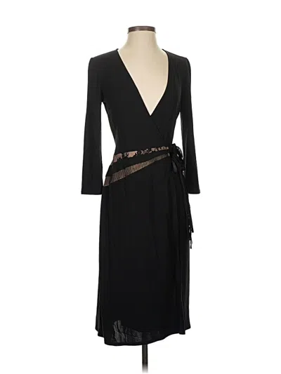 Pre-owned Bcbgmaxazria Cocktail Dress In Black