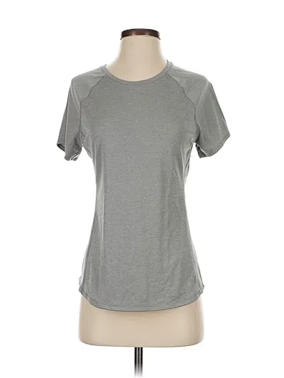 Pre-owned Active T-shirt In Gray