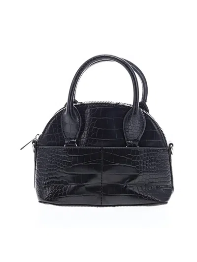 Pre-owned Zara Satchel In Black